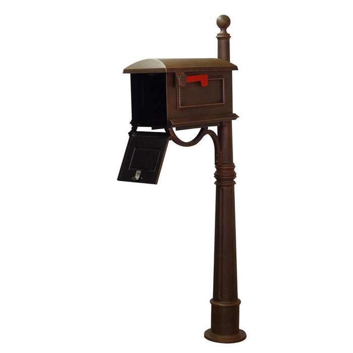 Special Lite Products || Traditional Curbside Mailbox and Ashland Decorative Aluminum Durable Post