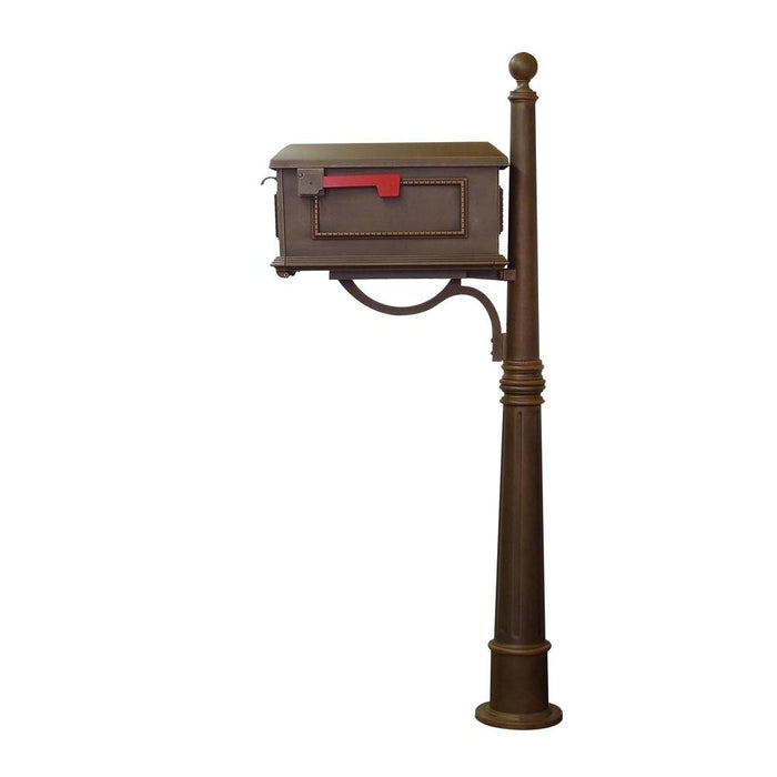 Special Lite Products || Traditional Curbside Mailbox and Ashland Decorative Aluminum Durable Post