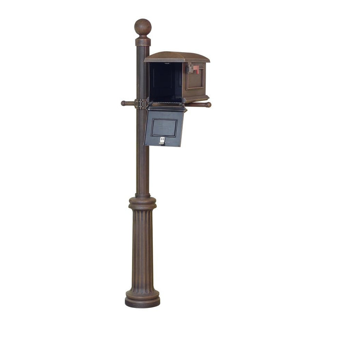 Special Lite Products || Traditional Curbside Mailbox and Fresno Mailbox Post