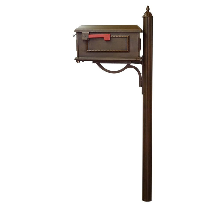 Special Lite Products || Traditional Curbside Mailbox and Richland Mailbox Post