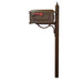 Special Lite Products || Traditional Curbside Mailbox and Richland Mailbox Post