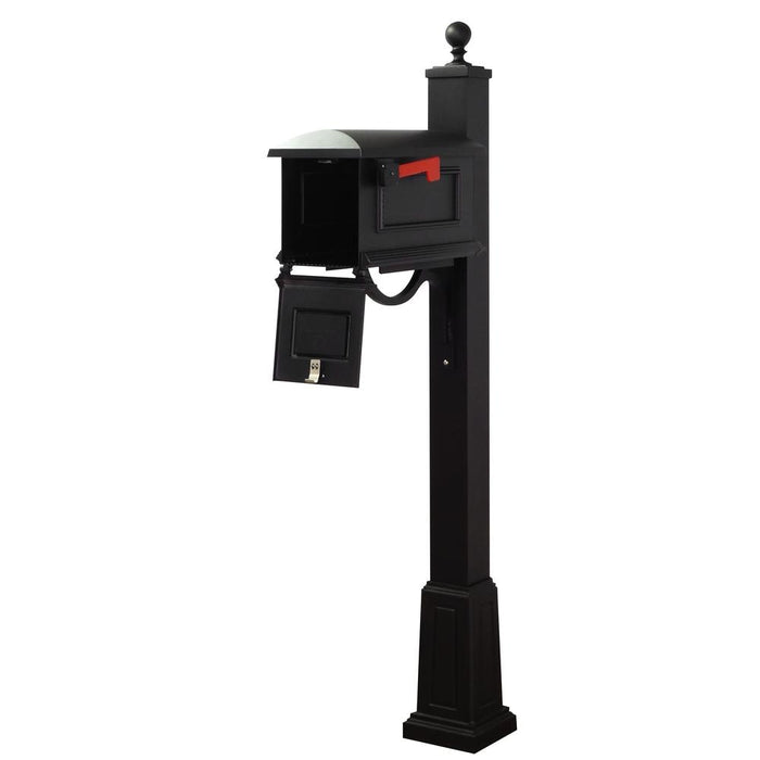 Special Lite Products || Traditional Curbside Mailbox and Springfield Mailbox Post with Base