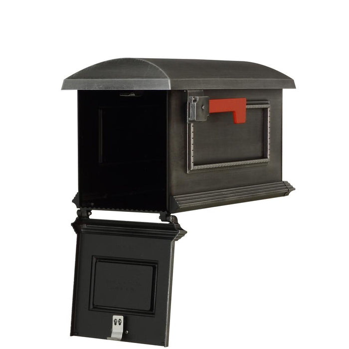 Special Lite Products || Traditional Curbside Mailbox, Decorative Solid Aluminum Mailbox