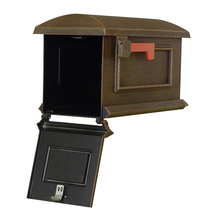 Special Lite Products || Traditional Curbside Mailbox, Decorative Solid Aluminum Mailbox