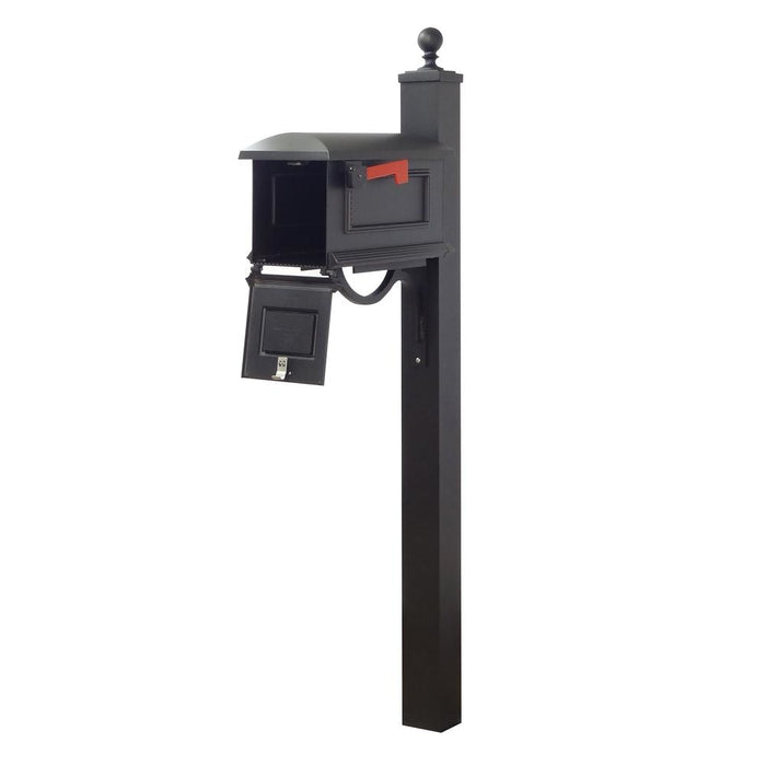 Special Lite Products || Traditional Curbside Mailbox with Springfield Mailbox Post