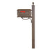 Special Lite Products || Traditional Curbside Mailbox with Springfield Mailbox Post