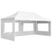 vidaXL || vidaXL Professional Folding Party Tent with Walls Aluminium 236.2"x118.1" White