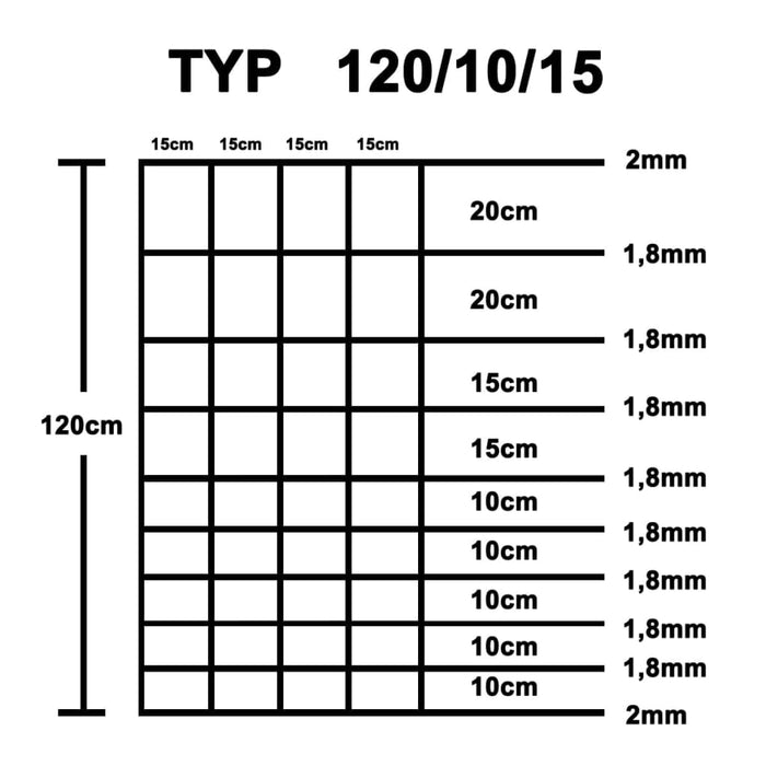 vidaXL || vidaXL Step-In Fence with Posts Zinc-coated Iron 164' 47.2/10/5.9 270516